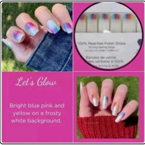 Exclusive Color Street Nail Polish Strips: Let’s Glow